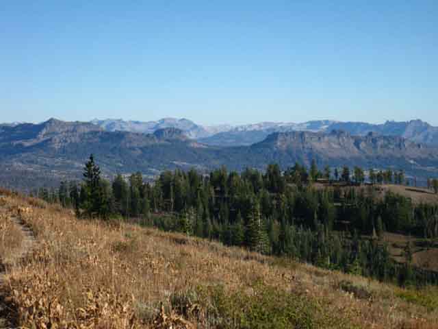 The dardanelles viewed from Mount Reba.